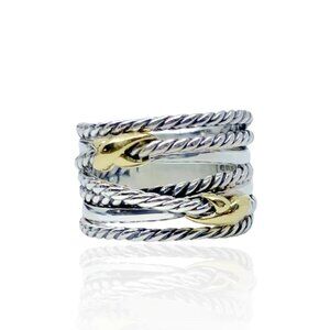 Double X Crossover Ring